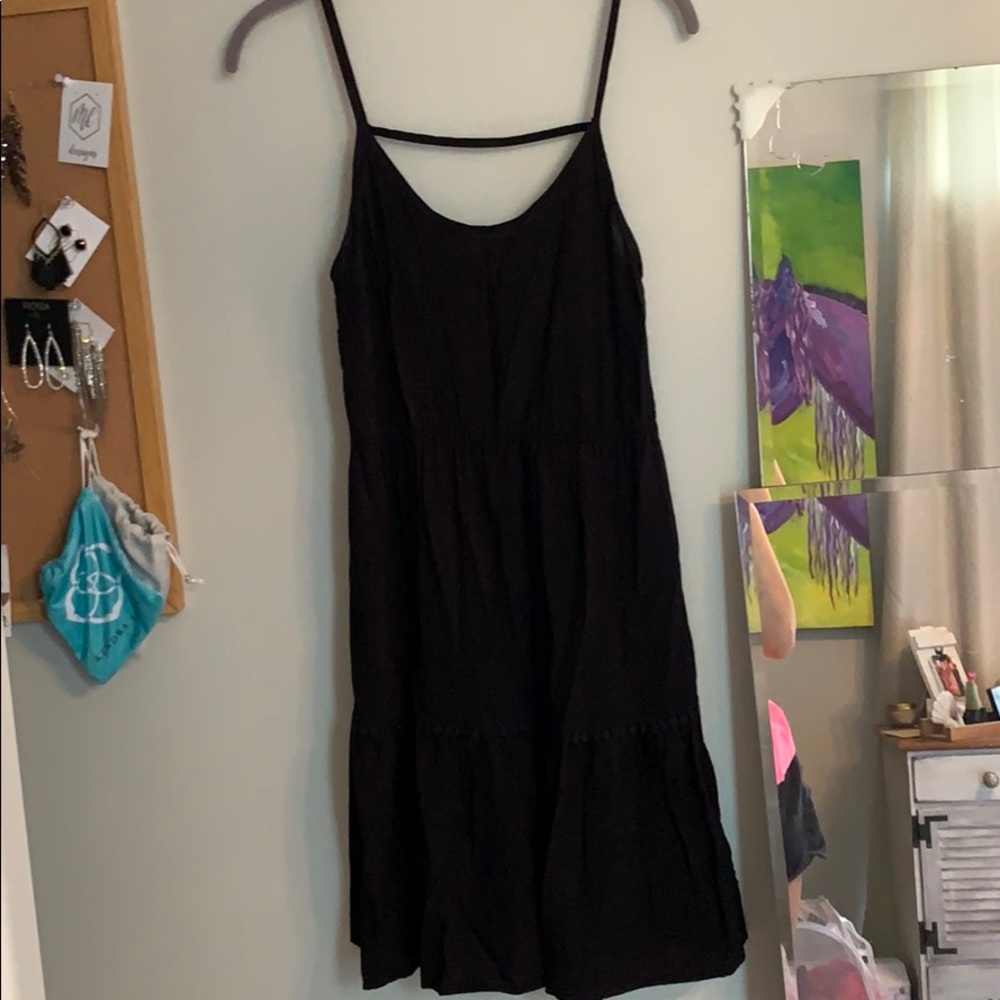 black dress